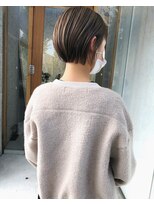 クレヘアー(CLE' HAIR)&nbsp;ハイライト　ショートボブ