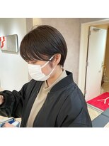 メゾンドイギー(MAISON de IGGY)&nbsp;丸みシースルーショート＊前髪/イメチェン