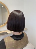 大人の上品なスタイリッシュボブ