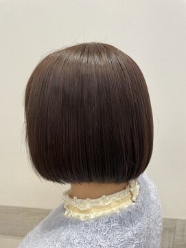 ルシードスタイル クリザンテーム ワンレンボブ