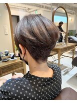 ジーナ 勝どき(Zina)&nbsp;デザインカラー/くびれヘア/似合わせカット/アースカラー