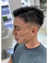 ロンドガルマン 名古屋(Lond GULLMAN)&nbsp;Ryu指名七三フェードスタイル