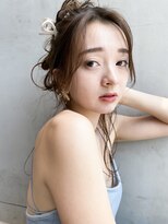 アイティー バイ アルバム 浦和店(IT by ALBUM)&nbsp;後ろでラフアレンジ_ホワイトグレージュネビージュ_9125