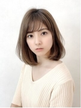 ジュネス 銀座(JYUNESU) 大人ミディアムレイヤーアッシュブラウン透明感20代30代40代銀座