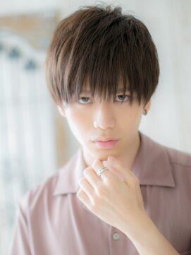 モッズヘアメン 札幌月寒店(mod's hair men) 1分スタイリングでこなれ感!長めバングウルフマッシュh札幌月寒