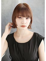 グラム ヘアーメイク(gram hair make) 顔周りレイヤーのハッシュカット