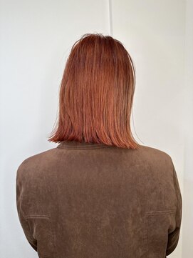 ヘアーモードケーティー 石橋店(Hair Mode KT) オレンジブラウンベージュ