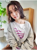 【soi・ソーイ】クセ毛っぽい質感のウェーブボブ