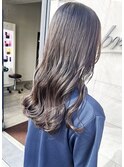 【1ミリにこだわるカット×髪質改善】/艶巻きロングヘア