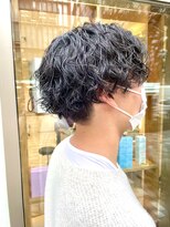 ネオリーブ アンド 渋谷店(Neolive &)&nbsp;【韓国/ツーブロックマッシュ】マッシュ×ツイストスパイラル