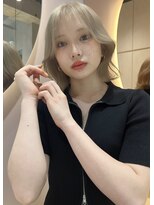 グロー 大宮(GLROW)&nbsp;◆韓国大宮顔周り髪質改善レイヤー前髪カットくびれブリーチ