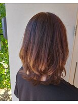 グラウンドブランシュ(ground branche)&nbsp;外はね　暖色系カラー