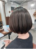 ツヤさらショートボブ