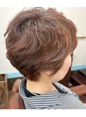 明度差ショートスタイル