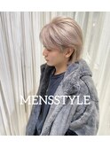 メンズシルバーカラー