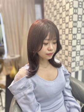 ルフレ 新宿本店1st(Reflet) くびれミディ/ピンクブラウン