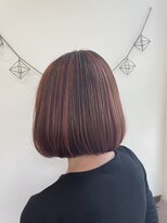 シュエット(chouette) ピンクハイライトボブ