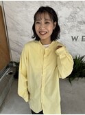 パーマ　ニュアンスパーマ　コスメパーマ　暗色　ナチュラル