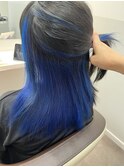 インナーカラーブルー