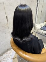 ロンドローズ 名古屋(Lond damaskRose)&nbsp;ブリーチ 学割 オリーブベージュ レイヤーカット リタッチ　887