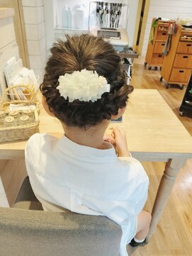 ハチマルハチ エアー 向ヶ丘遊園店(808 air) キッズヘアアレンジ