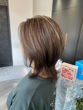 アース 浦和店(HAIR&MAKE EARTH) 白髪ぼかしハイライト