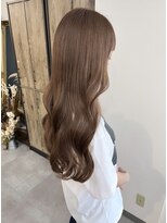 ミョンシル&nbsp;【myonsil 松本】ミルクブラウン/ロングレイヤー