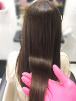 カリスマ ヘア ドレッサーズ(CHARISMA hair dressers)&nbsp;ワンレングスベースの縮毛矯正