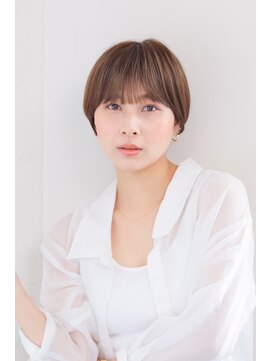 ハピネス 河原町店(Happiness) 京都美容室 丸みショート ショートボブ 京都ショート