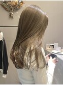【REINA】明るめオリーブベージュ×ナチュラルレイヤー