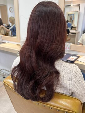 アンフレール レッドブラウン/鈴木悠菜