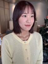 ゼストプラス(ZEST plus)&nbsp;ふんわりとした印象に！カシスブラウン