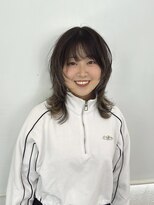ヘアー アレス(hair ales) 小顔見え癖毛風ナチュラルウルフレイヤー　