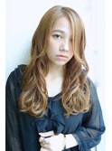 カジュアルロングウェーブ