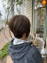 チョコレート(chocolate) 髪質改善大人可愛い20代30代40代50代ショートボブ