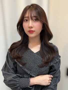 リス バイ ソヨン(Lis by SOYON) ブリーチなしグレージュカラーワンホンスタイル