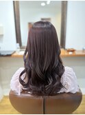 ピンクブラウンカラー*mina【津田沼/髪質改善】
