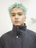 カット+ブリーチ×２＋カラー　￥20000 ［原宿/メンズカット/メンズサロン]