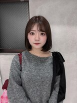 スウィープ(sweep)&nbsp;タンバルモリボブ×アッシュブラウン