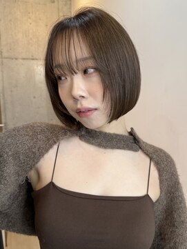 サクラ 岐阜(SAKURA) 切りっぱなしボブ フェイスレイヤーボブ　岐阜美容室