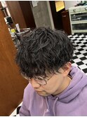MEN’SHAIR波巻ツイストスパイラルフェザーパーマ吉祥寺