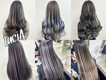 ルシア 京都四条河原町烏丸(LuciA)の写真/学割U24/美容学生様歓迎【レミー100%/シールエクステ40枚￥5000】[ブリーチ&カラー大好評]ハイトーンはLuciA