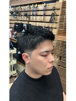 オアゾバーバー(OAZO BARBER)&nbsp;ナチュラル2ブロックスタイル