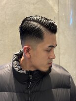 ヒロギンザ 難波店(HIRO GINZA)&nbsp;サイドパートスキンフェード