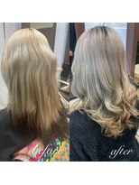 美容室ステラ 東大宮店&nbsp;透明感ダブルカラーギャルスタイル