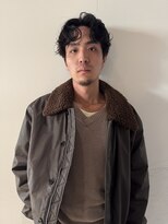 パーク(PARK)&nbsp;メンズショートニュアンスパーマシャドウパーマバーバー