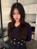 ブランコトレス 鏡島(BLANCO tres) ハッシュカット/レイヤーカット/ワンホンヘア/韓国