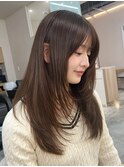 まろやかブラウン×ワンカールレイヤー