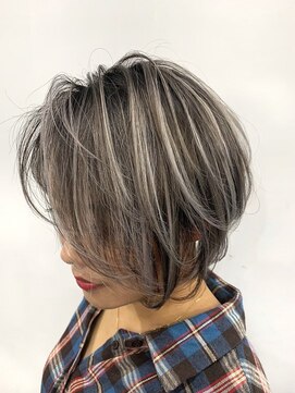 リコヘアー(LiCO HAIR) 那覇/イメチェン/ピンクベージュ/アンブレラカラー/前髪