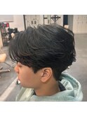 フェザーパーマ／フェザーショート
